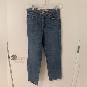 Women’s Blue Straight Jeans